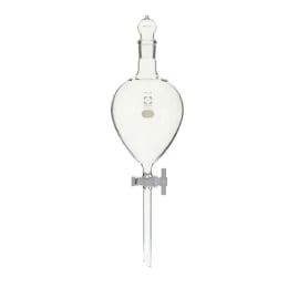 SPC分液ロート 球形 PTFEコック付 SPC29 1000mL 031230-1000