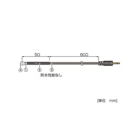 エスペックミック サーモレコーダビス止め型センサ RTH-1020
