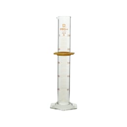 メスシリンダー カスタムA 250mL バンパー付