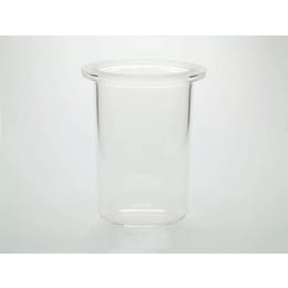 石英平底セパラフラスコ 溝なし 1000mL