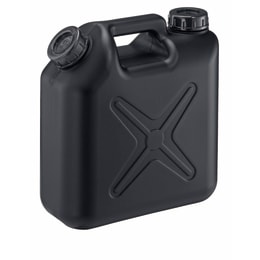 扁平缶 両口 5L ノズル無 ブラック