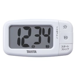 抗菌でか見えタイマー TD-430-WH ココナッツホワイト