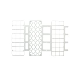 水中試験管立 PP 白 568-03 φ30用×24本立