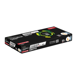 ニトリルゴム化学防護手袋 ロング 使い切 CD711 L 50入