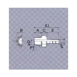 TGK - 東京硝子器械 TryWinZ / コネクター PT1/8 φ1.7×φ4.4 5個入