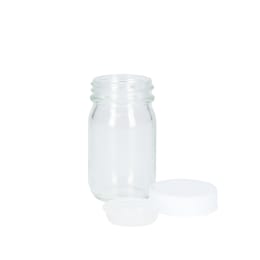 マヨネーズ瓶 白PPキャップ 中栓付 70mL 100入