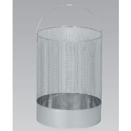 SUS丸型底付金網かご STH367FA用