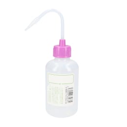 NT洗瓶 カラーキャップ 細口 250mL 色10 RVI レッドバイオレット