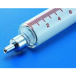 トップ 硝子注射筒 100mL メタル 横口 classI 00044