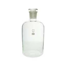 試薬びん 細口 透明 5L 共通摺合45/68 017010-5000