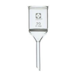 ガラスろ過器 円筒ロート形 3GP100