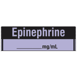 麻酔薬ラベル13 Epinephrine SA-284 12.7m