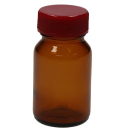 規格瓶 茶 4K 赤キャップ 中栓付 37.5mL 360本