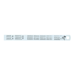 直尺 シルバー 15cm JIS 13005