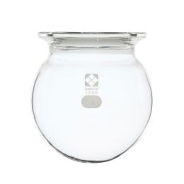 セパラブルフラスコ 丸形 溝付 バンド付 1000mL φ85