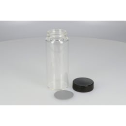 日電理化硝子 ねじ口瓶 SV-150 150mL 無色 フェノールキャップ ブチルゴムパッキングセット 20組 251275
