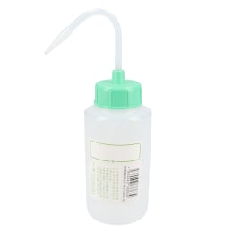 NT洗瓶 BII型 カラーキャップ 広口 250mL 色5 LGR ライトグリーン