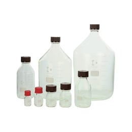 ねじ口びん(メジュームびん) 赤キャップ付 5L 017200-50001
