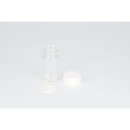 ねじ口瓶 無色 SV-10 10mL PPキャップ ソフトロンPP貼りパッキン付 50組 250507