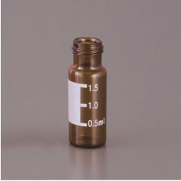 1.5mL 褐色バイアル ラベル付 SV0802AP 100本