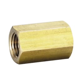 黄銅製 ねじ込み継手 六角ソケット 3/8 G6S-03-BS