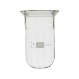 柴田科学 DURAN® セパラブルフラスコ 円筒形 丸底タイプ 1L バンド式100φ 005550-1000