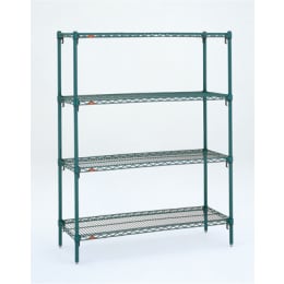 エレクター METRO シェルフ 4段 A1848NK3・63PK3