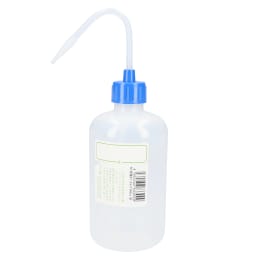 NT洗瓶 カラーキャップ 細口 500mL 色8 CB コバルトブルー