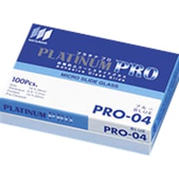 スライドグラス PRO-04 ブルー 100枚