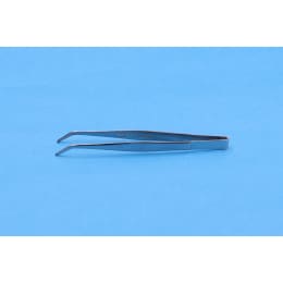ピンセット 先曲 115 SUS430 全長114mm