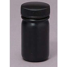 広口びん 黒色 PE 50mL 0082BK