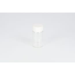 ねじ口瓶 無色 SV-15 15mL メラミン白キャップ フッ素PTFE/ニトリルパッキン 組合せ 50組 2501868