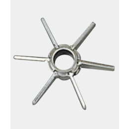 撹拌翼 修正ファンタービン 122970 軸径φ8翼径φ85mm