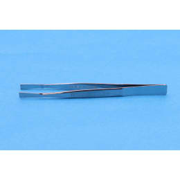 ピンセット 平型 125 SUS430 全長127mm