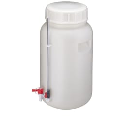 瑞穂化成工業 広口瓶ゲージ管付 50L 0793