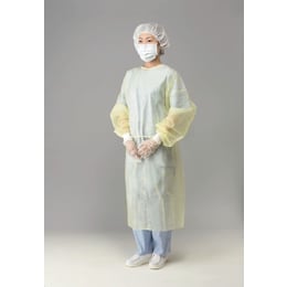 【販売終了】アイソレーションガウン イエロー 10枚×5袋