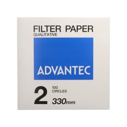 円形定性ろ紙 #2 330mm 100枚