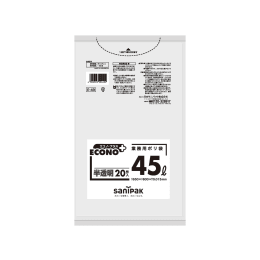 エコノ・プラス E49 45L 半透明 20P×15冊