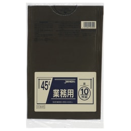 業務用ポリ袋 45L 茶 10枚入