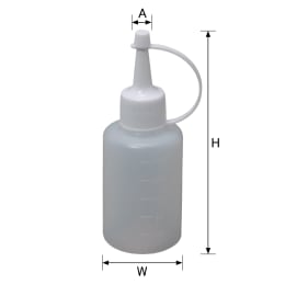 瑞穂化成工業 スポイトボトル キャップ付 100mL 0821