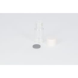 日電理化硝子 ねじ口瓶 S-09A 2mL 無色 メラミンキャップ ブチルゴムパッキングセット 100組 250361