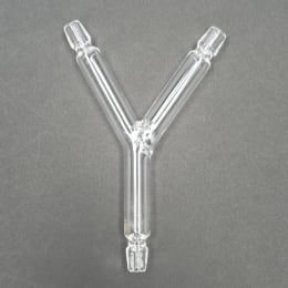 【販売終了】Y字管 12φ 硝子製