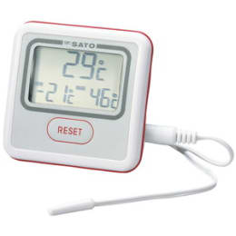 TGK - 東京硝子器械 TryWinZ / 佐藤計量器製作所 冷蔵庫用温度計 PC