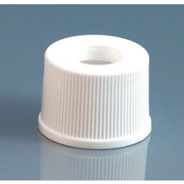 白色PPキャップ PTFE/シリコン 806550-08W 100入