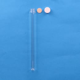 ねじ口試験管 ST-20 40mL 白キャップ フッ素PTFE/ニトリルパッキン付 30入 119238