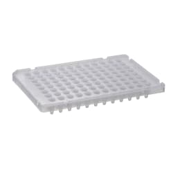 0.1mL 96ウェルPCRプレート ハーフスカート 10枚入