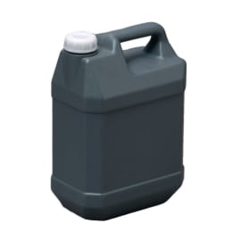 扁平缶 4L グレー 0185GY