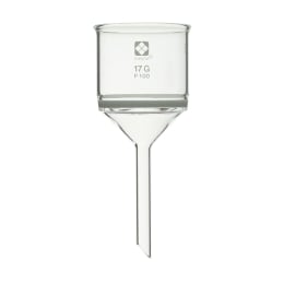 ガラスろ過器 円筒ロート形 17GP100