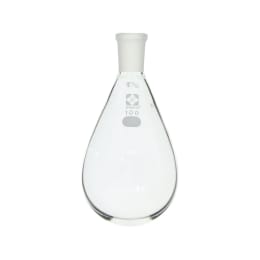 共通摺合なす形フラスコ 100mL 15/25