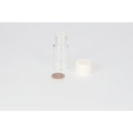 日電理化硝子 ねじ口瓶S-09A 2mL 無色 PPキャップ ダブルフッ素PTFEパッキン100組 250024